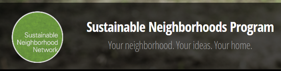 Sustainable Neighborhoods Network graphic