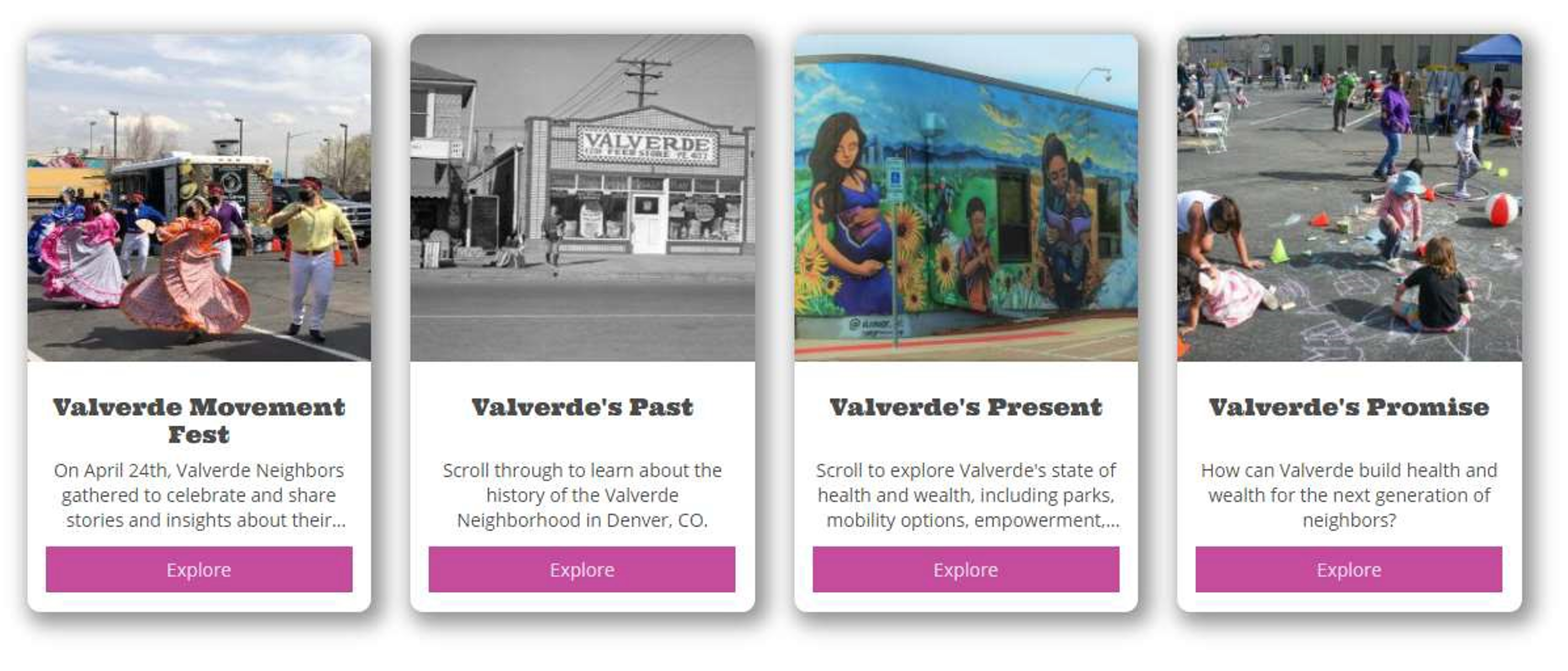 Valverde Movement Project website